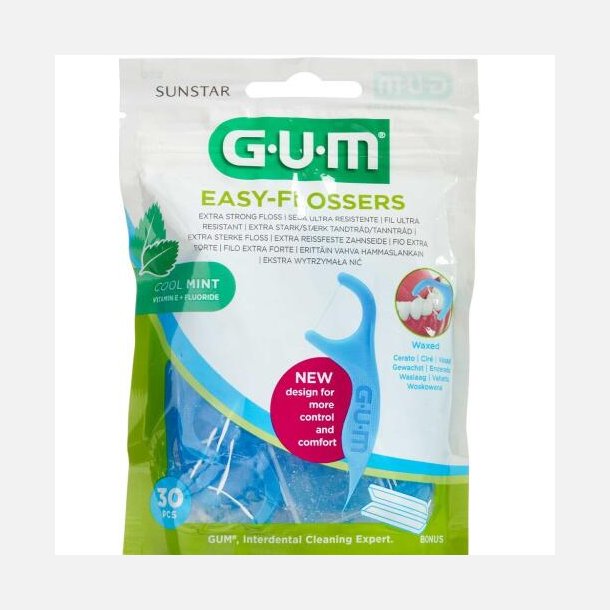 GUM Tandtrd Easy Flossers 30 stk.