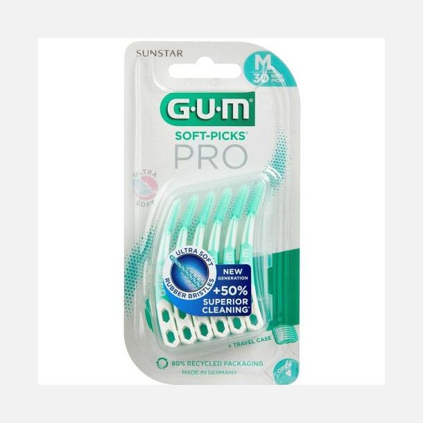 GUM Soft-Picks Pro Medium 30 stk.