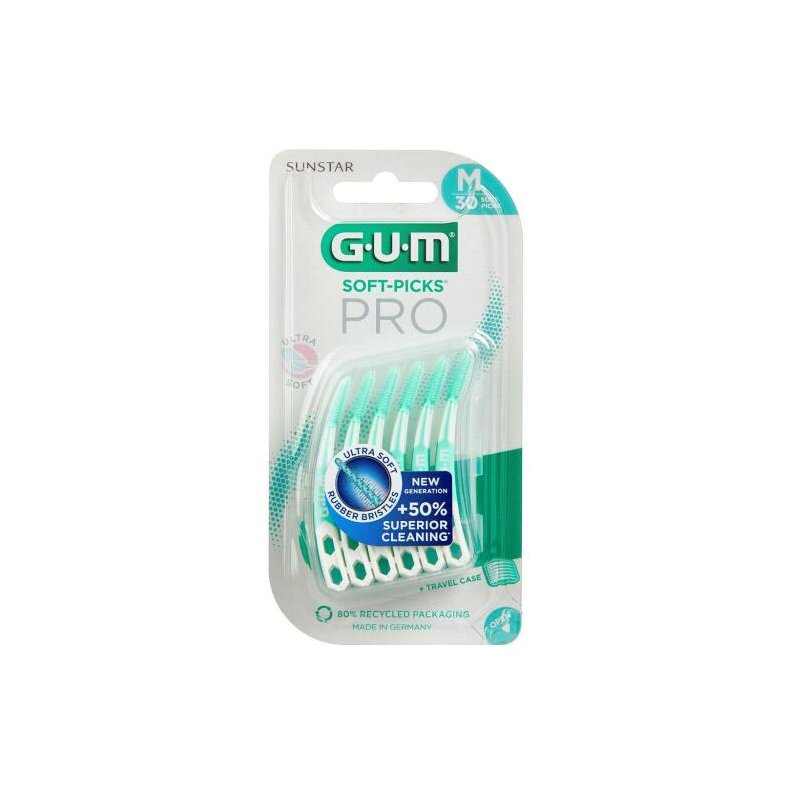 GUM Soft-Picks Pro Medium 30 stk.