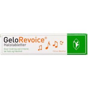 GELOREVOICE HALSTABL. CITRUS MENTHOL 20ST