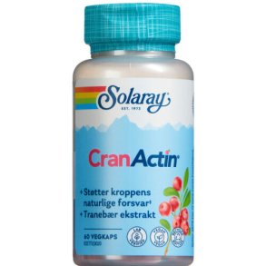 CranActin 60 kapsler - Solaray