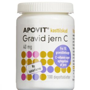 APOVITGravid Jern C 100 stk.