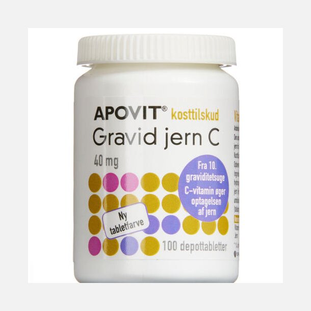 APOVITGravid Jern C 100 stk.