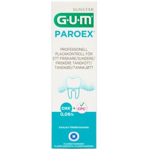 Gum Paroex Klohexidin Tandpasta 0,06% 75ml