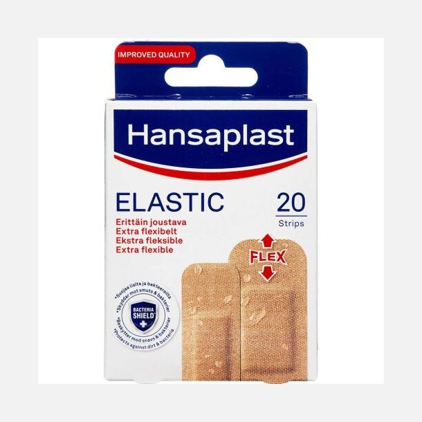 Hansaplast Elastic Plaster 20 stk.