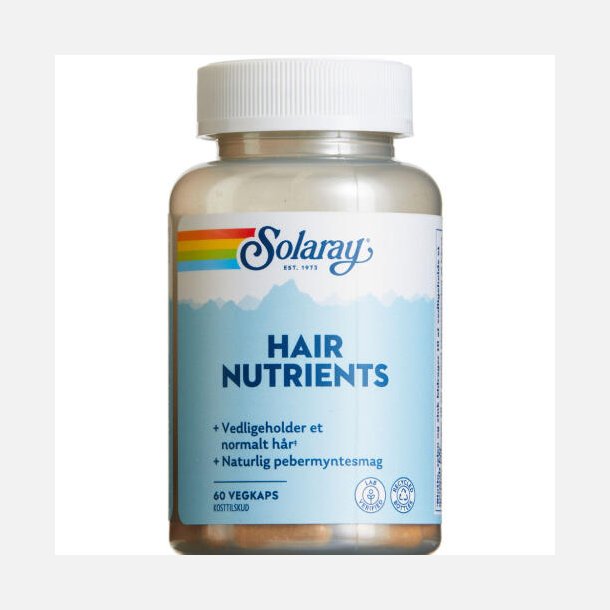 Solaray Hair Nutrients 60 stk.