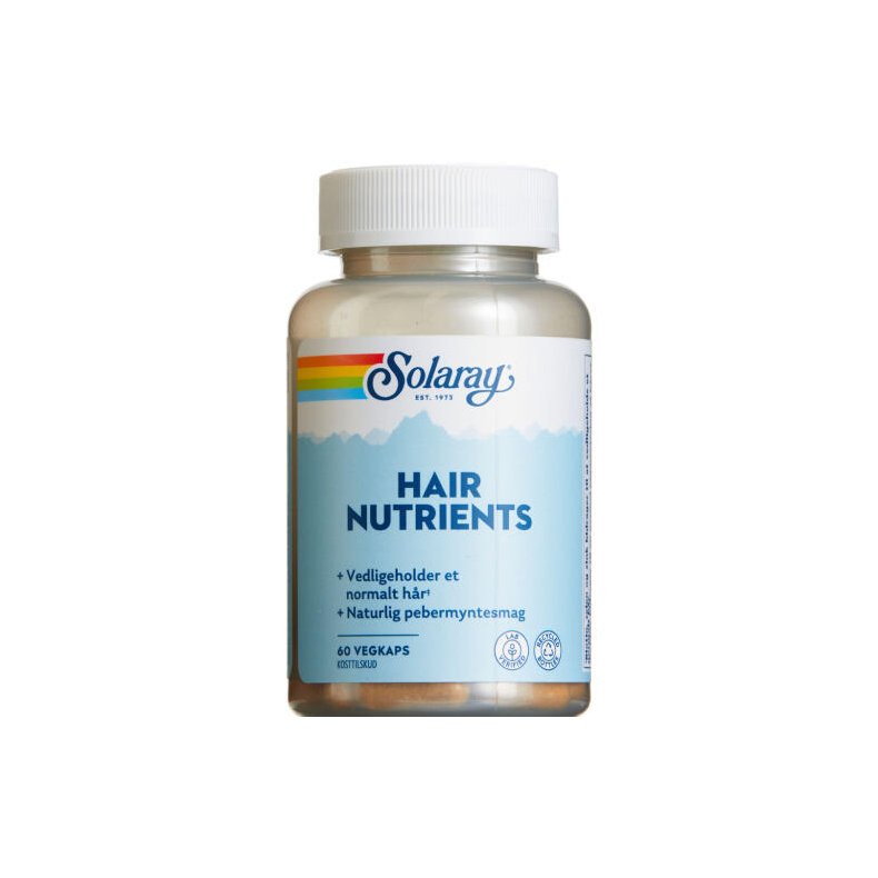 Solaray Hair Nutrients 60 stk.