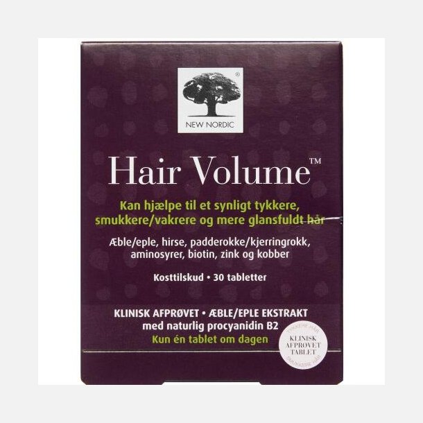 Hair Volume 30 tabletter - New Nordic