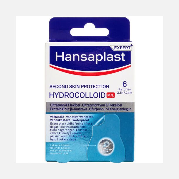 Hansaplast Hydrocolloid M/L 6.stk