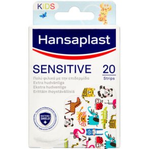 Hansaplast Sensitive Kids B�rneplaster 20.stk