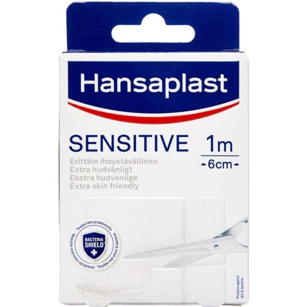 Hansaplast Sensitive Plaster 10 cm x 6 cm 10 stk.
