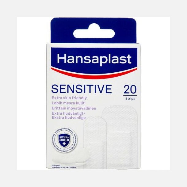 Hansaplast Sensitive Strips 20.stk