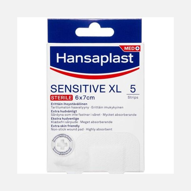 Hansaplast Sensitive XL 5.stk