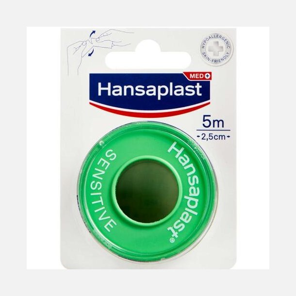 Hansaplast Tape Sensitive 5m x 2,5cm 1.stk