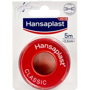 Hansaplast Tape Universal 5m x 2,5cm 1.stk