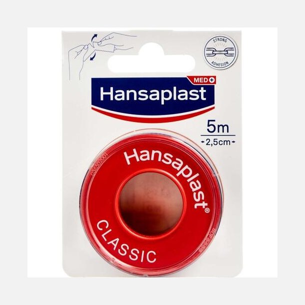 Hansaplast Tape Universal 5m x 2,5cm 1.stk