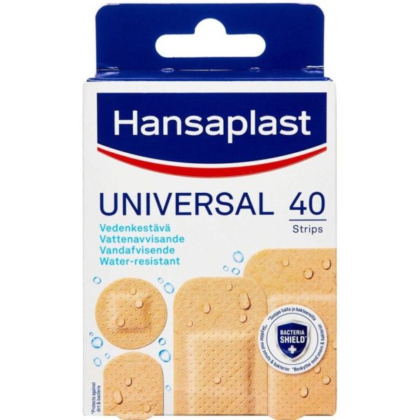 Hansaplast Universal Strips Plaster 40 stk.
