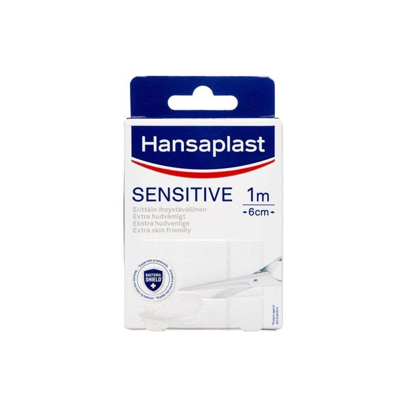 Hansaplast Sensitive Plaster 10 cm x 6 cm 10 stk.