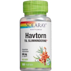 Solaray Havtorn kapsler 100 stk.