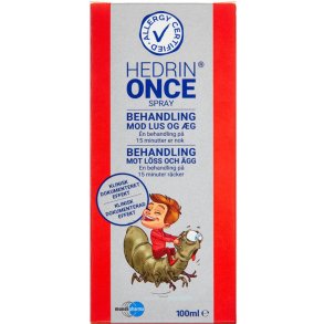 Hedrin Once Gel Spray 100ml