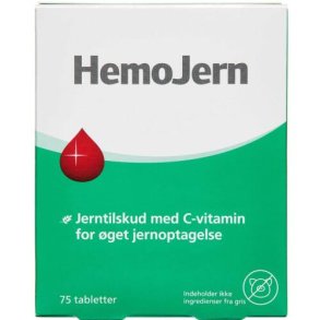 HemoJern Tabletter 75 stk.