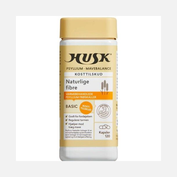 HUSK Psyllium Mavebalance 120 stk.