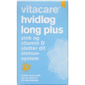 VitaCare Hvidlg long plus - 120 depottabletter