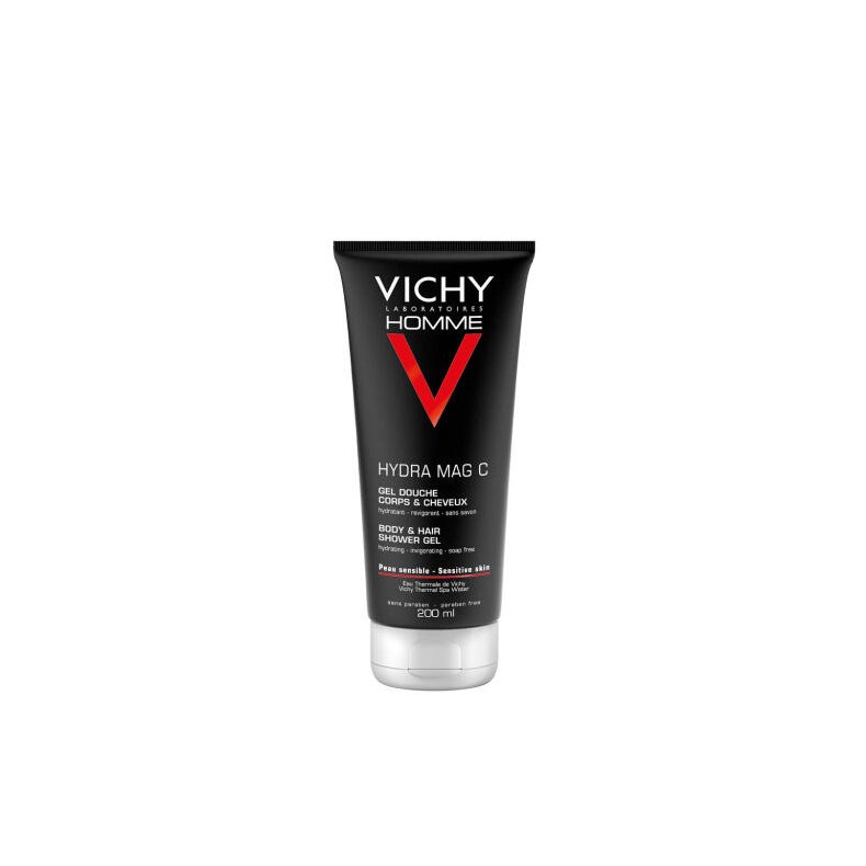 VichyHomme Hydra Mag-C Shower Gel 200 ml