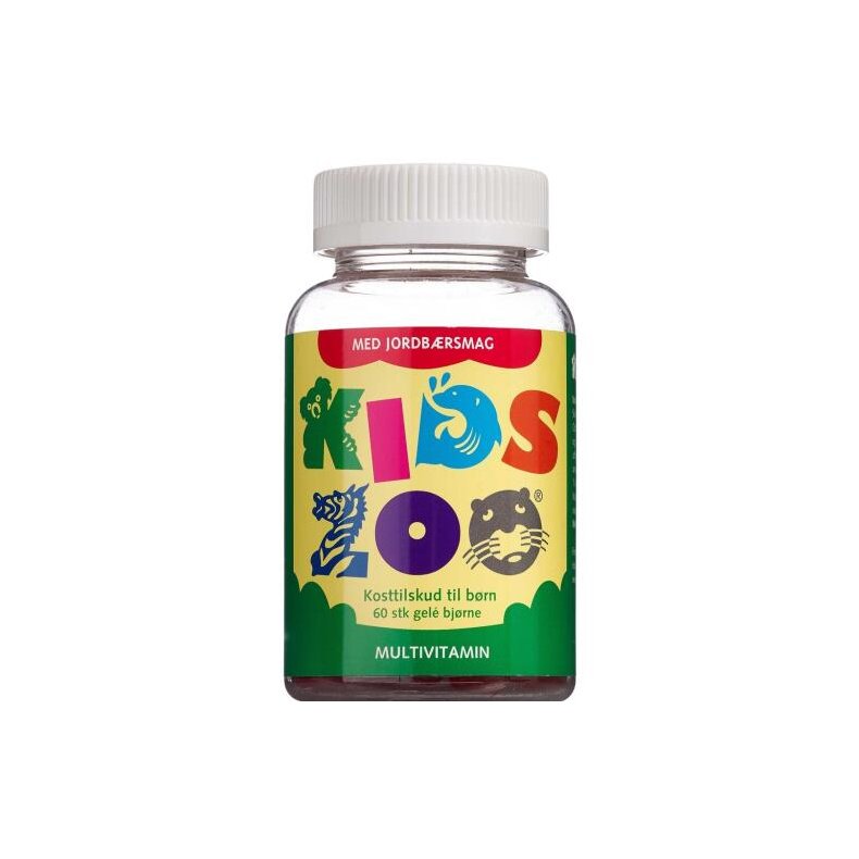 Kids Zoo Multivitamin Tyggedyr 60 stk.