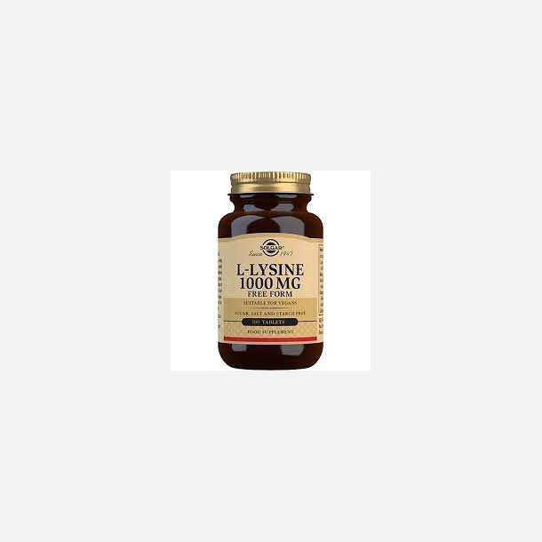 Solgar L-Lysin 1000 mg  50 tabletter