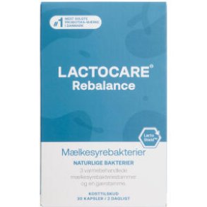 Lactocare Rebalance 30 kapsler