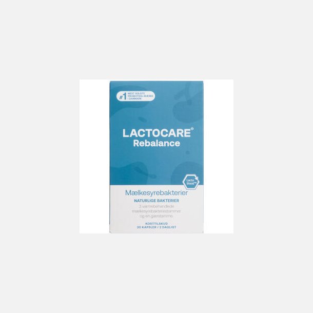 Lactocare Rebalance 30 kapsler