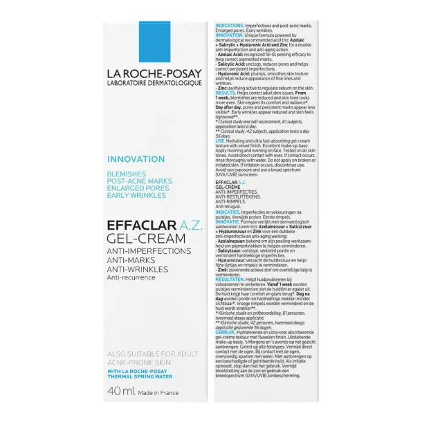LRP Effaclar A.Z Gel-Creme 40ml