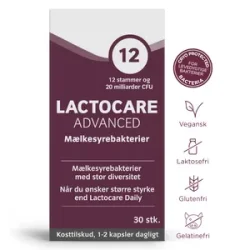 Lactocare Advanced 30 kapsler