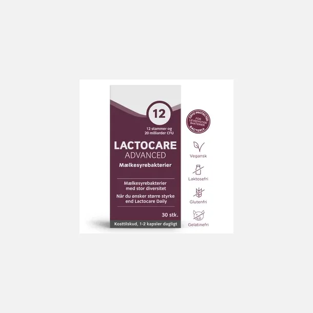 Lactocare Advanced 30 kapsler
