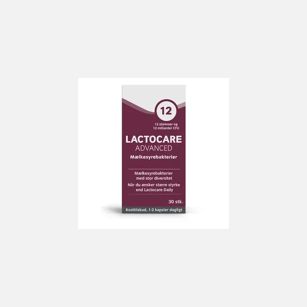 Lactocare Advanced 30 kapsler