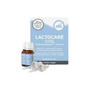 Lactocare Baby drops, 2*7,5ml
