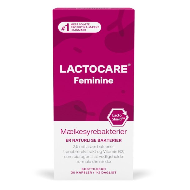 Lactocare Feminine 30 kapsler