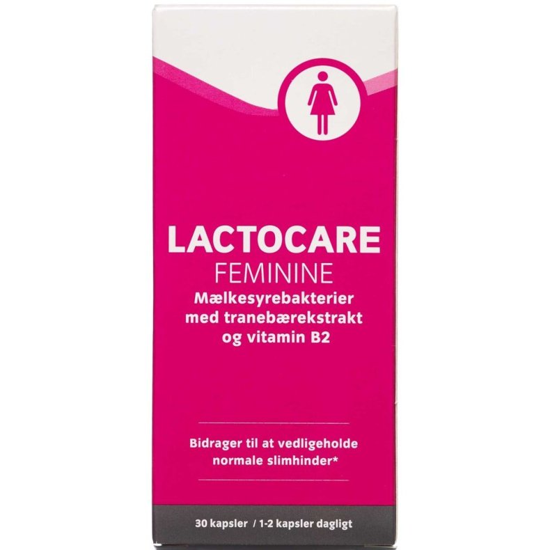 Lactocare Feminine 30 kapsler