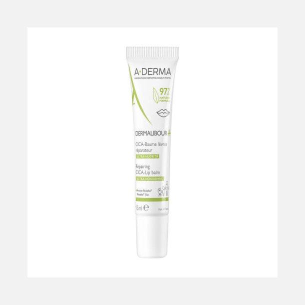A-DermaDermalibour+ Cica Lip Balm 15 ml