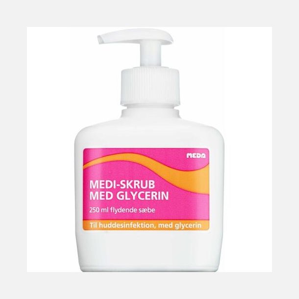 Medi-Skrub med Glycerin m. pumpe 250 ml