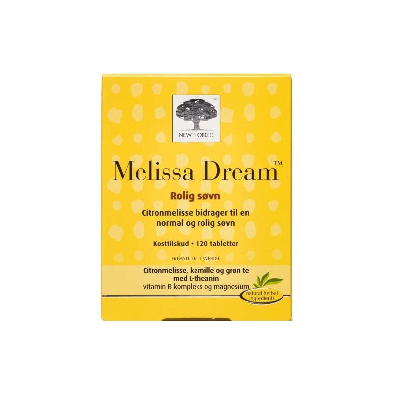 Melissa Dream 120 tabletter - New Nordic