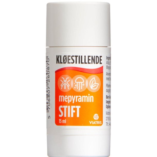 Mepyramin Stift 2% - Klestillende - 15ml