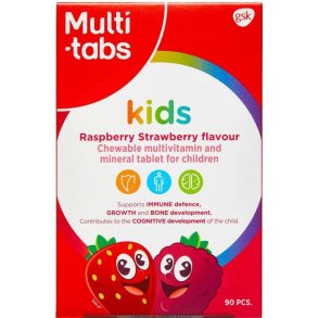 Multi-tabs Kids Hindbr/Jordbr 90.stk