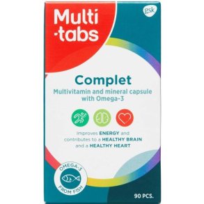 Multi-Tabs Complet Omega-3 90 stk.