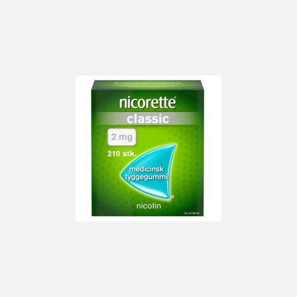  NICORETTE CLASSIC MED.TYG. 2MG 210 ST