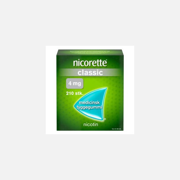  NICORETTE CLASSIC MED.TYG. 4MG 210 ST