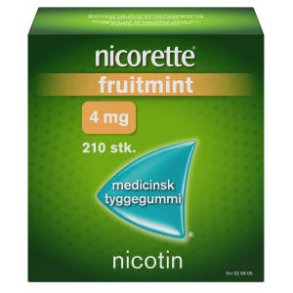 NICORETTE FRUITMIN.MED.TYG 4MG 