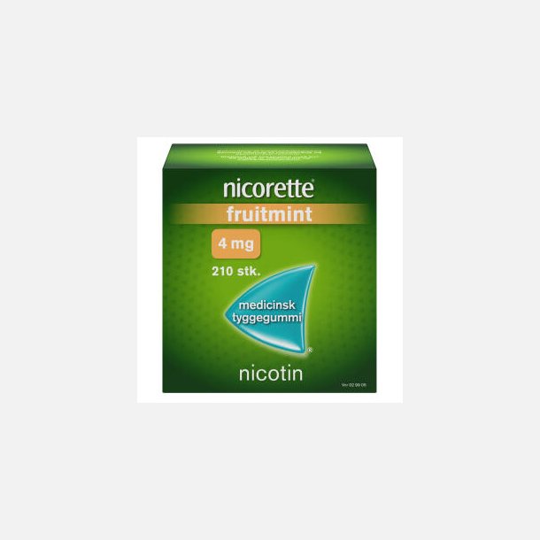 NICORETTE FRUITMIN.MED.TYG 4MG 