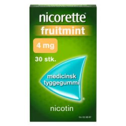 NICORETTE FRUITMIN.MED.TYG 4MG 